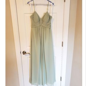 Azazie Pale Green Bridesmaid Dress